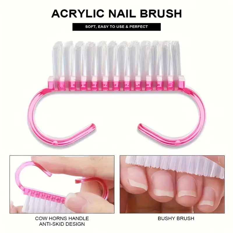 Professional Gel Nail Kit with LED Lamp, Drill, Acrylic Powder & Liquid, False Tips, Hypoallergenic Manicure Tools, No Electricity Needed, Salon-Quality Accessories Set