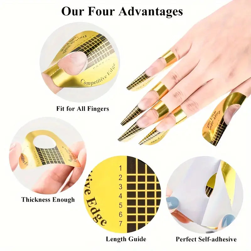 Professional Gel Nail Kit with LED Lamp, Drill, Acrylic Powder & Liquid, False Tips, Hypoallergenic Manicure Tools, No Electricity Needed, Salon-Quality Accessories Set