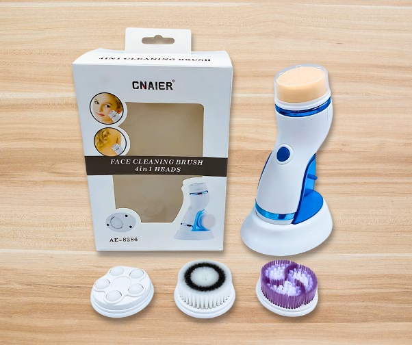 Rechargeable facial brush tools set