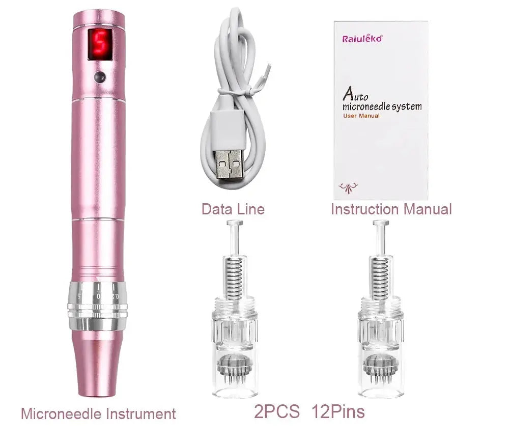 Derma Pen Called Dr. Pen Micro-needle Pen Professional Wireless Electric Skin Care Tools Sundar.pk