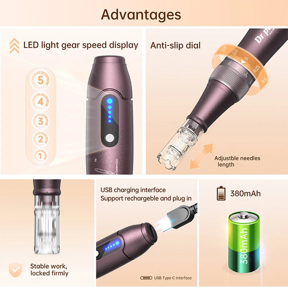 Wireless Dr. Pen A10 Microneedling Pen – Professional Skin Rejuvenation Device