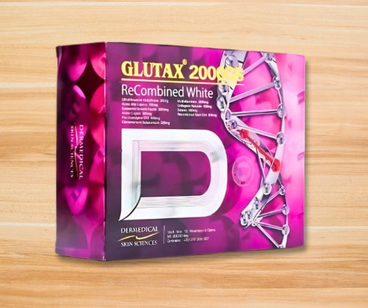 Glutax 2000GS Recombined Skin Whitening Injections By Dermedical Skin Sciences 10 Sessions