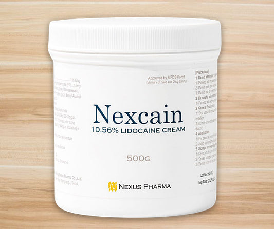NexCain Numb Cream 500gm Jar – 10.56% Numbing Power for Maximum Comfort