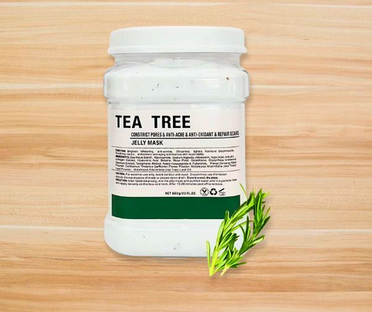 Tea Tree Jelly Mask -Hydrating & Soothing Peel-Off Facial Mask-  650gram