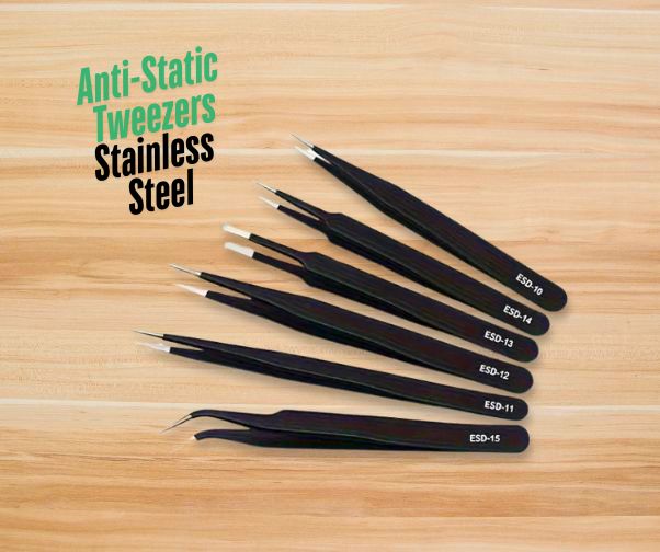 Stainless Steel Tweezers for Eyebrows & Personal Care