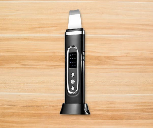 Ultrasonic Skin Cleaner Facial Scrubber – Deep Pore Cleansing & Blackhead Remover