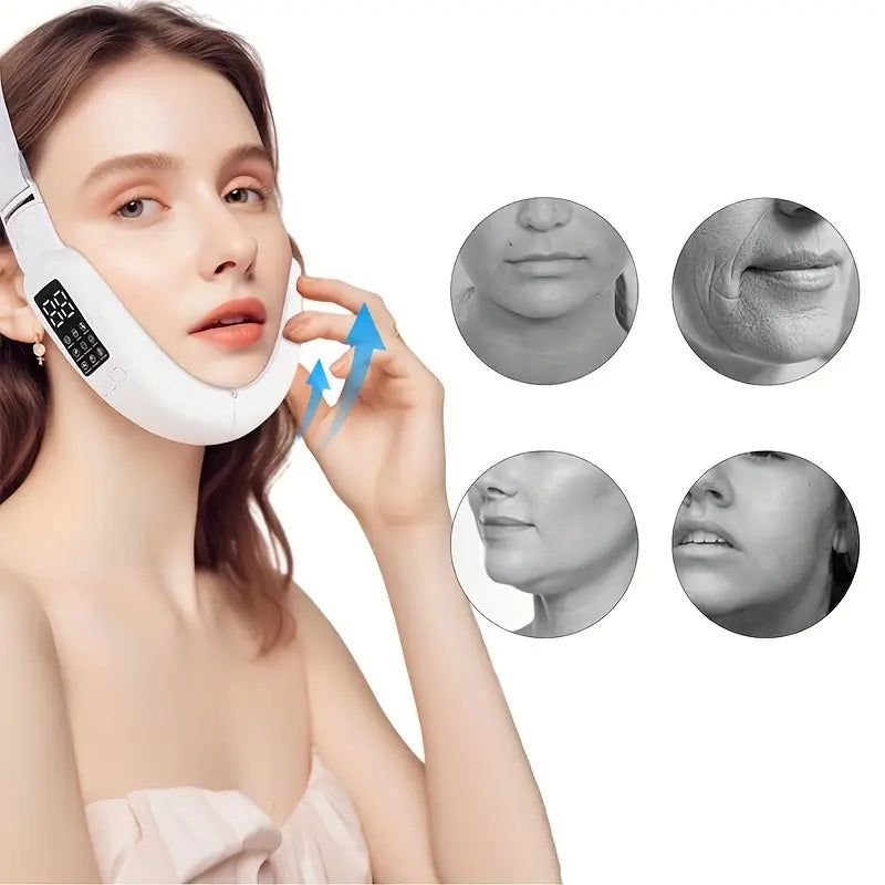 V-Face Lifting Belt Device - Make Your Face Younger & Smarter