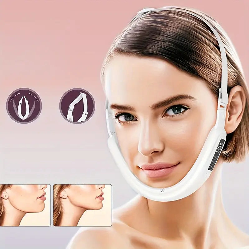 V-Face Lifting Belt Device - Make Your Face Younger & Smarter