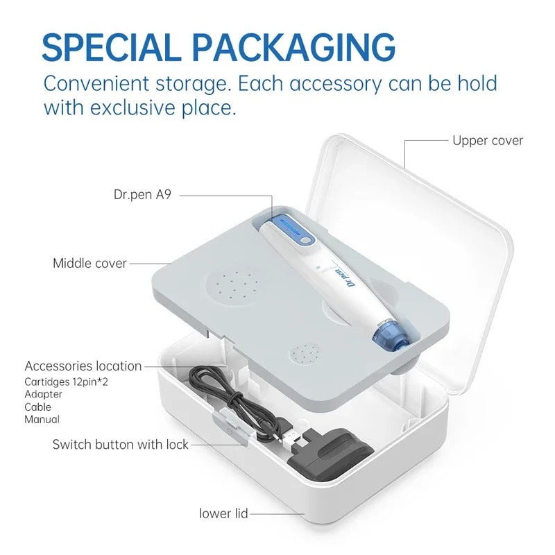 Dr. Pen A9 Microneedling Pen – Professional Skin Rejuvenation Device