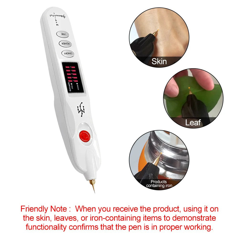 Professional Mole Pen, Tatto Wart Remover Device with Premium Box