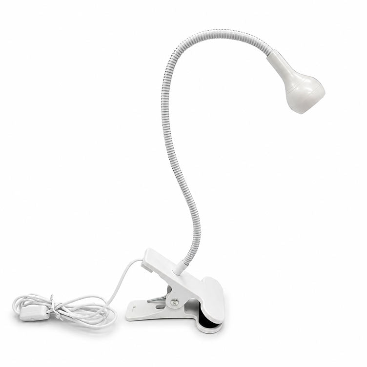 USB Clip-On LED Nail Art Lamp – Flexible Violet Light Gel Curing Lamp