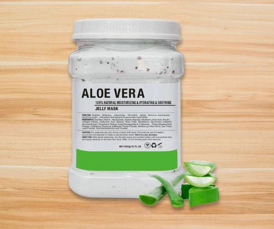 Aloe Vera Jelly Mask – Natural Moisturizing & Soothing - 650gram