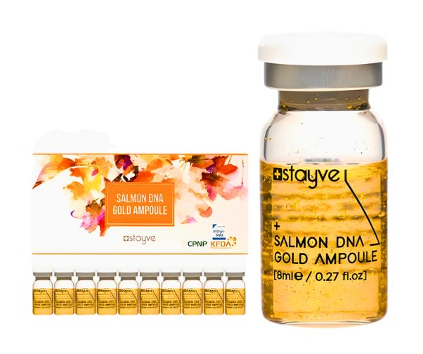 BB Glow Serum Salmon DNA Gold Ampoule 8ml by Stayve (Korean) - 8ml