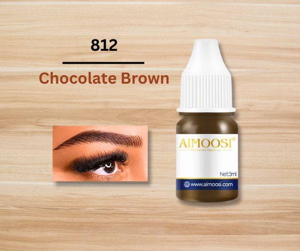 Chocolate Brown Pigment Tint Ink - 3ml - Semi-Permanent Makeup