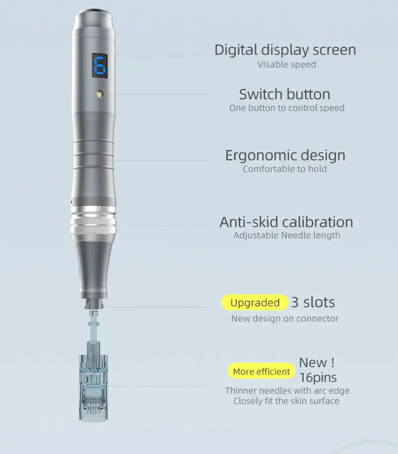 Dr. Pen M8 Microneedling Pen - Professional Derma Pen for Skin Rejuvenation and Anti-Aging Deals247.pk