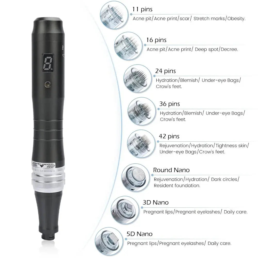 Dr. Pen M8 Microneedling Pen - Professional Derma Pen for Skin Rejuvenation and Anti-Aging Deals247.pk