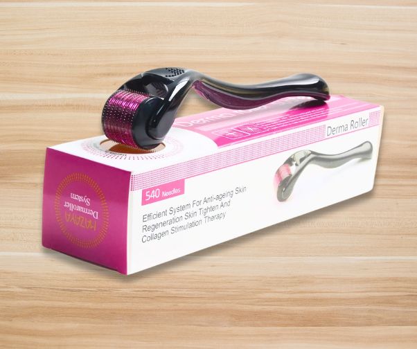 Derma Roller for Skin, Hair Growth, & Beard - Available in 0.5mm, 1.0mm, & 1.5mm