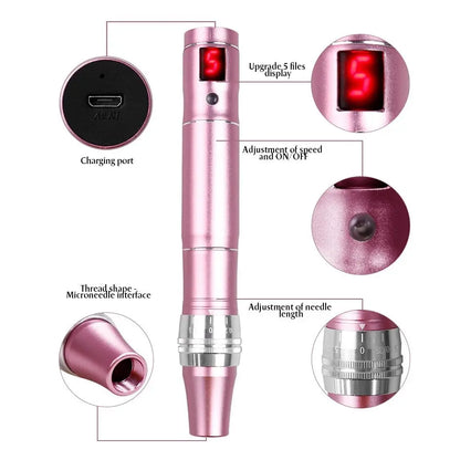 Derma Pen Called Dr. Pen Micro-needle Pen Professional Wireless Electric Skin Care Tools Sundar.pk