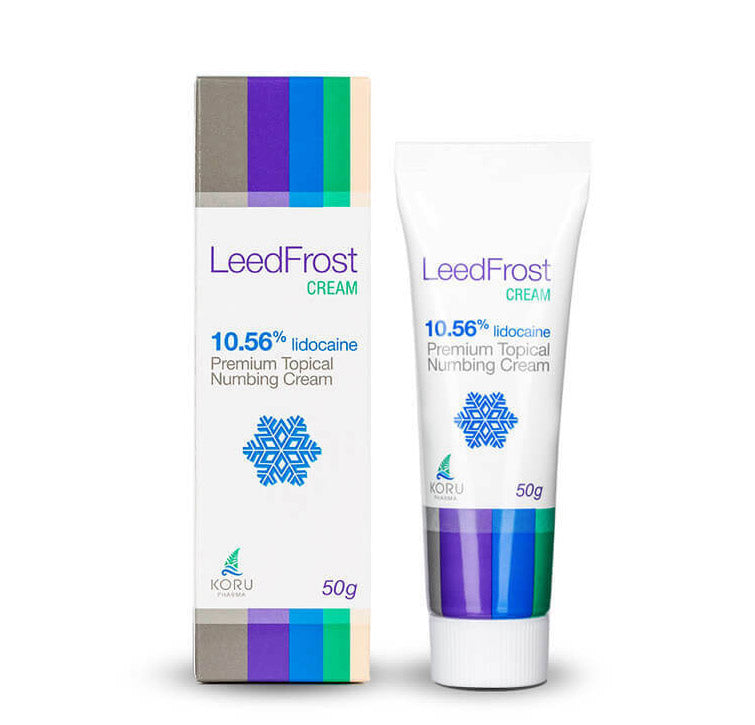 LeedFrost 10.56% Lidocaine Numbing Cream