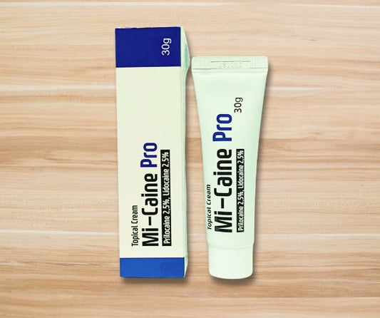 Mi-Caine Pro 30gm - Topical Anesthetic (Numb) Cream -Limited Time Offer