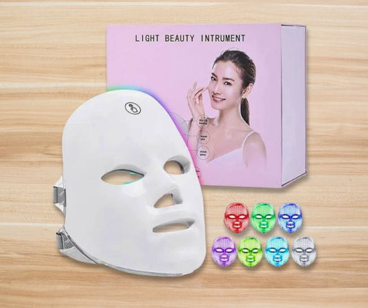 LED Face Mask - 7 Colors without Remote