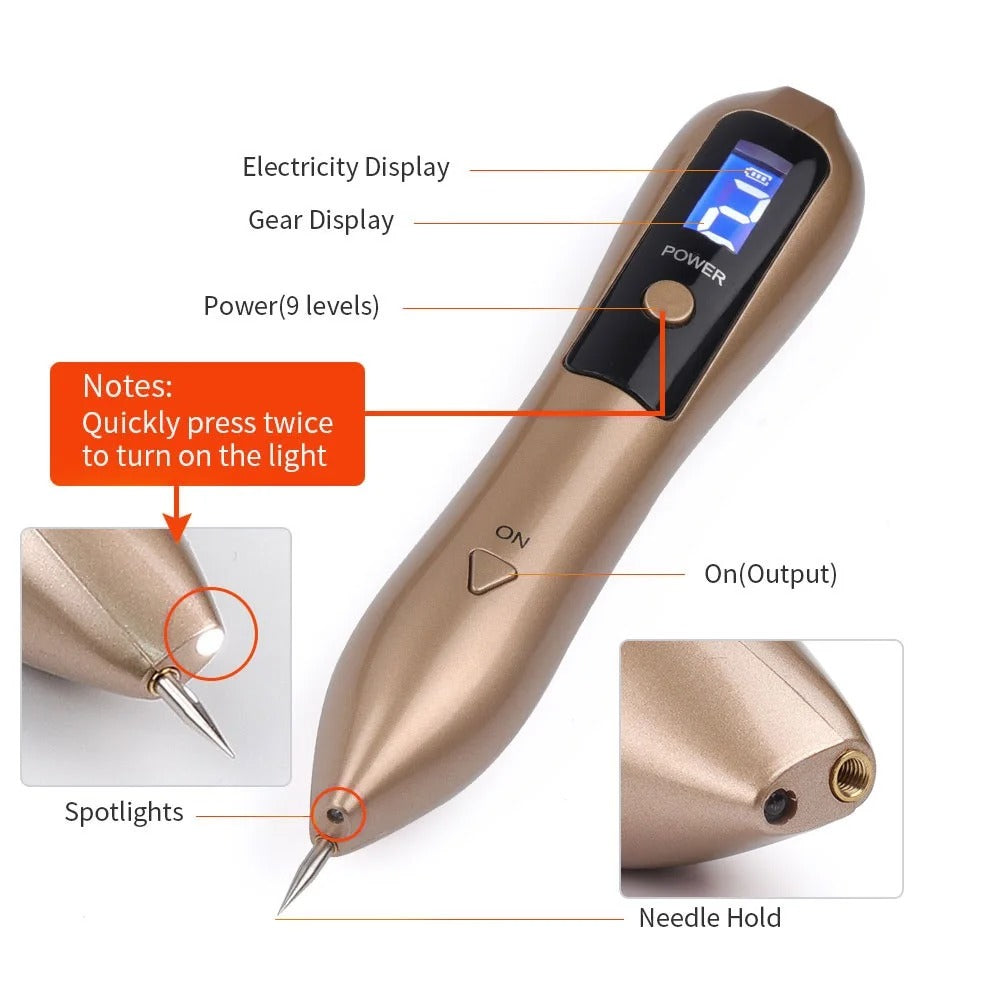 Mole Remover Plasma Pen – Spot, Mole & Skin Tag Removal Device