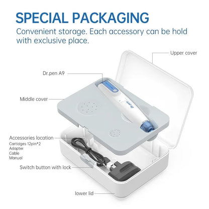 Dr. Pen A9 Microneedling Pen – Professional Skin Rejuvenation Device