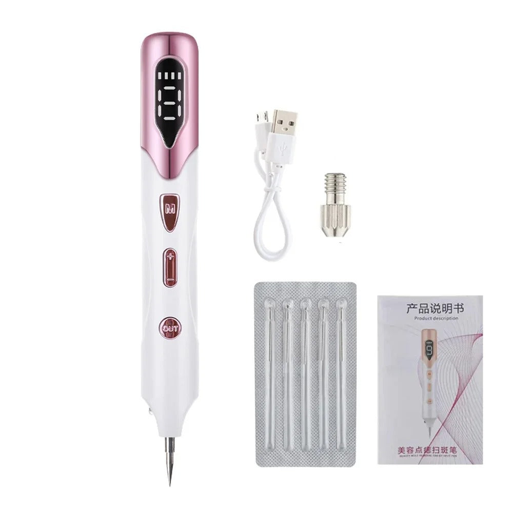 Laser Mole Remover Pen – Skin Tag, Freckle, Mole, Warts, Tattoo Removal Plasma Pen PinkRose