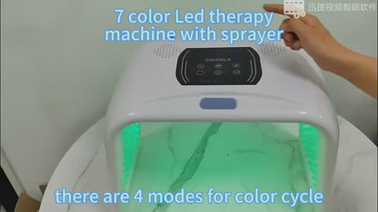 7 Colors LED Steamer Light Therapy Machine